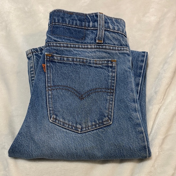 Levi's Vintage Orange Tab High Rise Women Jeans